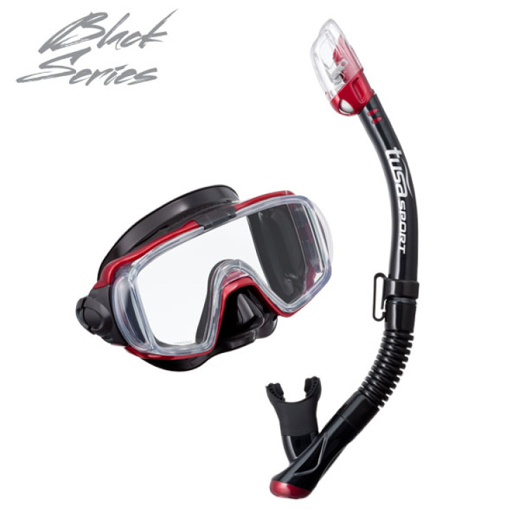 Комплект TUSA Sport Black Series UC-3125 (Маска, трубка)