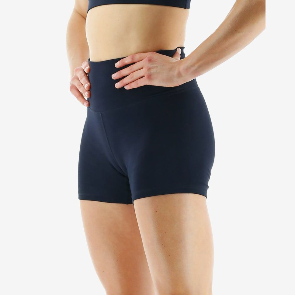 Шорты с высокой талией  TYR Womens&#039;s High-Rise 4&quot; - Solid