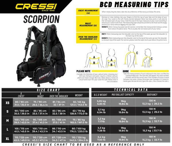 Жилет компенсатор SCORPION BCD Тип-Крыло