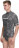 Футболка из лайкры с коротким рукавом RASH GUARD муж. Камуфляж черно-серый Cressi