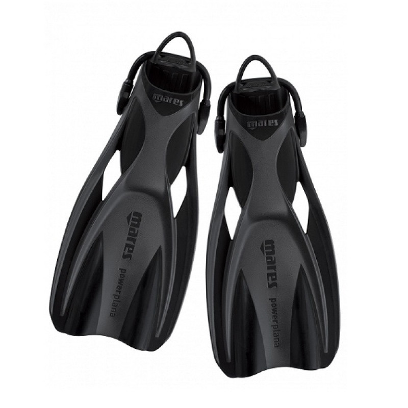 Ласты регулируемые MARES XR POWER PLANA TEC, цв.черный