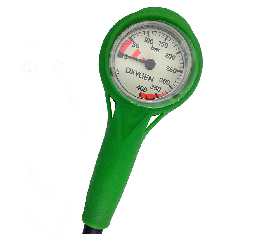 Манометр Mini Oxygen/Nitrox 400 бар